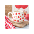 Apple Print Rounded Mug