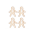 Gingerbread Man Coaster Set