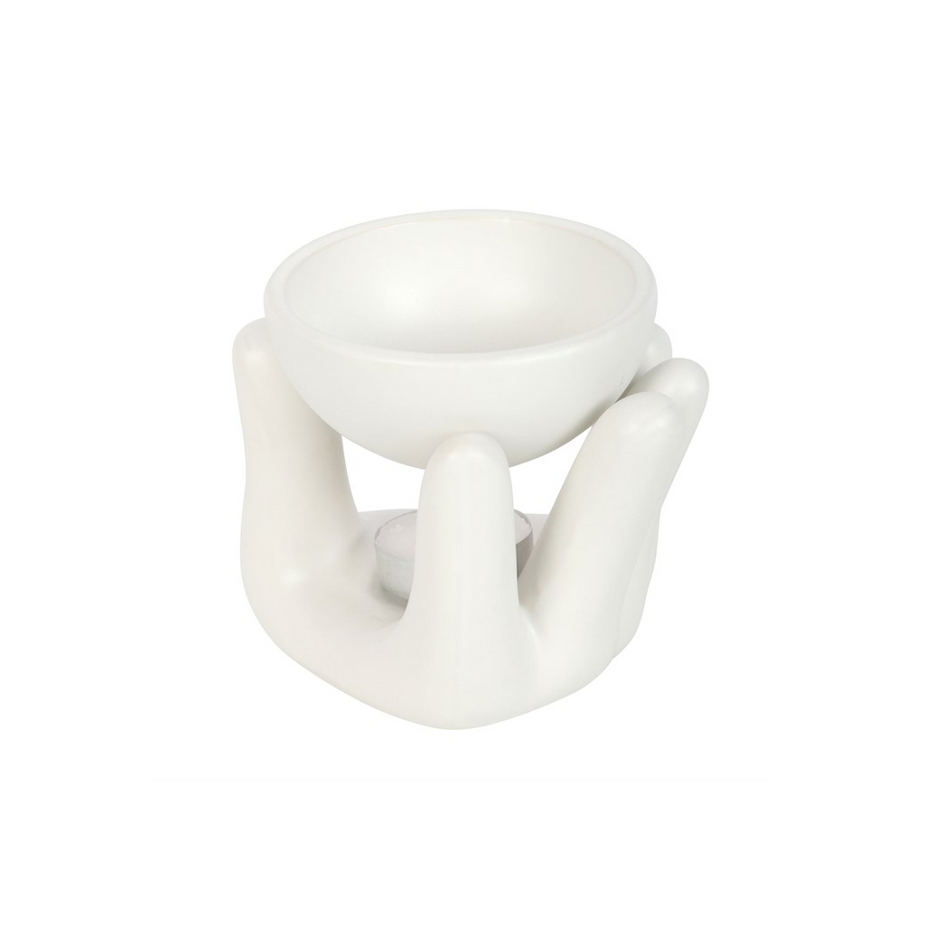 White Hand Ceramic Oil Burner