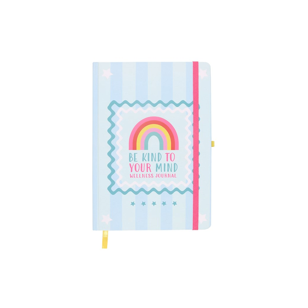 Be Kind to Your Mind A5 Wellness Journal with Citrine Pen