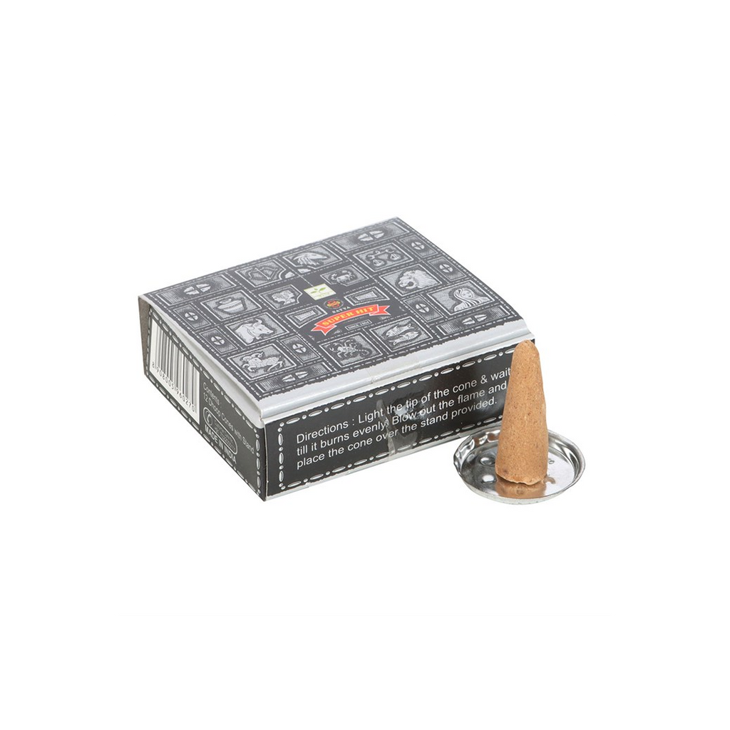 Set of 12 Super Hit Dhoop Cones by Satya (6/30)