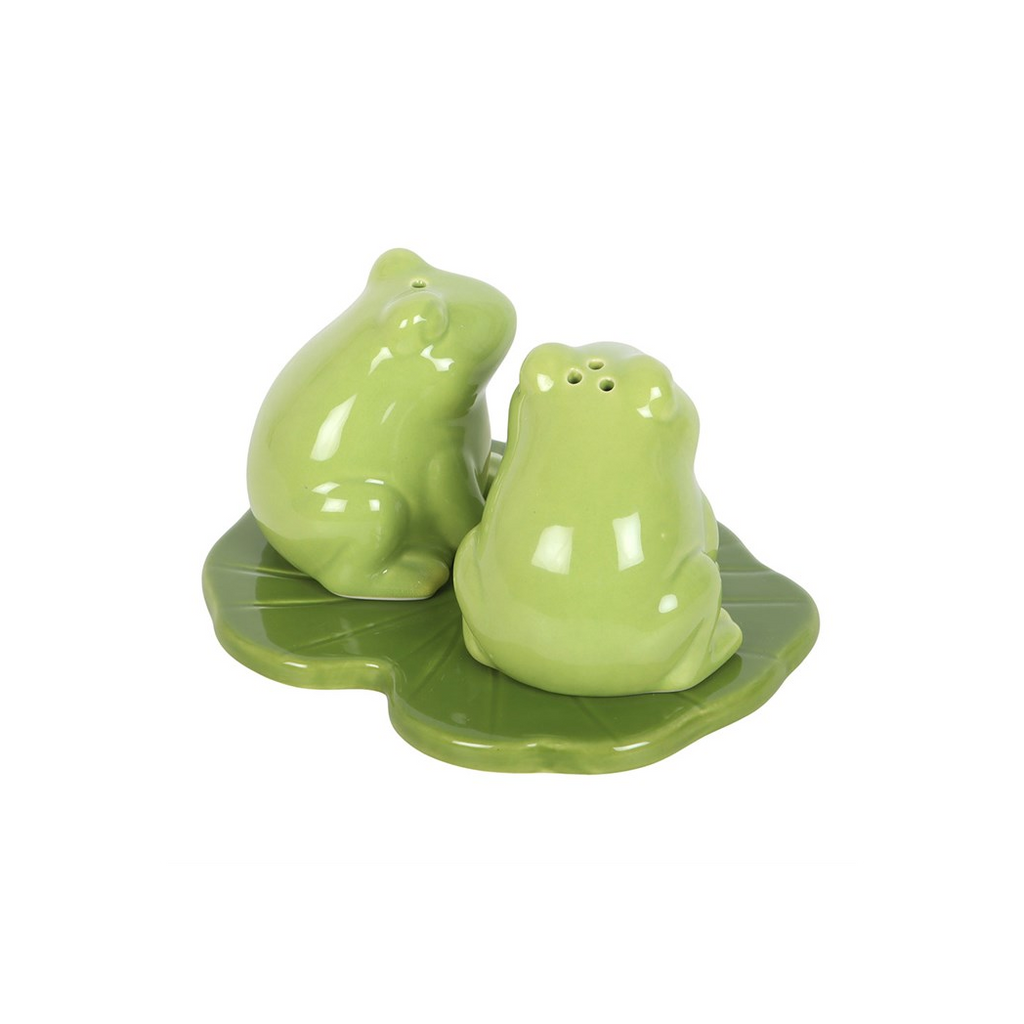 Luna Frog Salt and Pepper Shakers