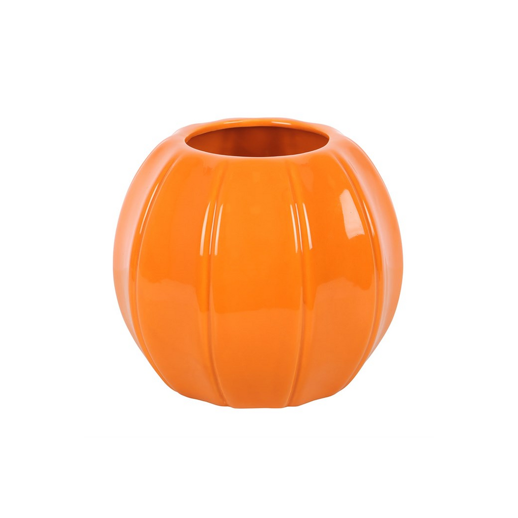 Orange Pumpkin Vase