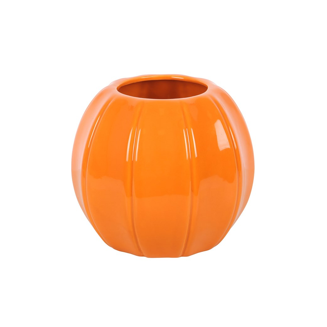 Orange Pumpkin Vase