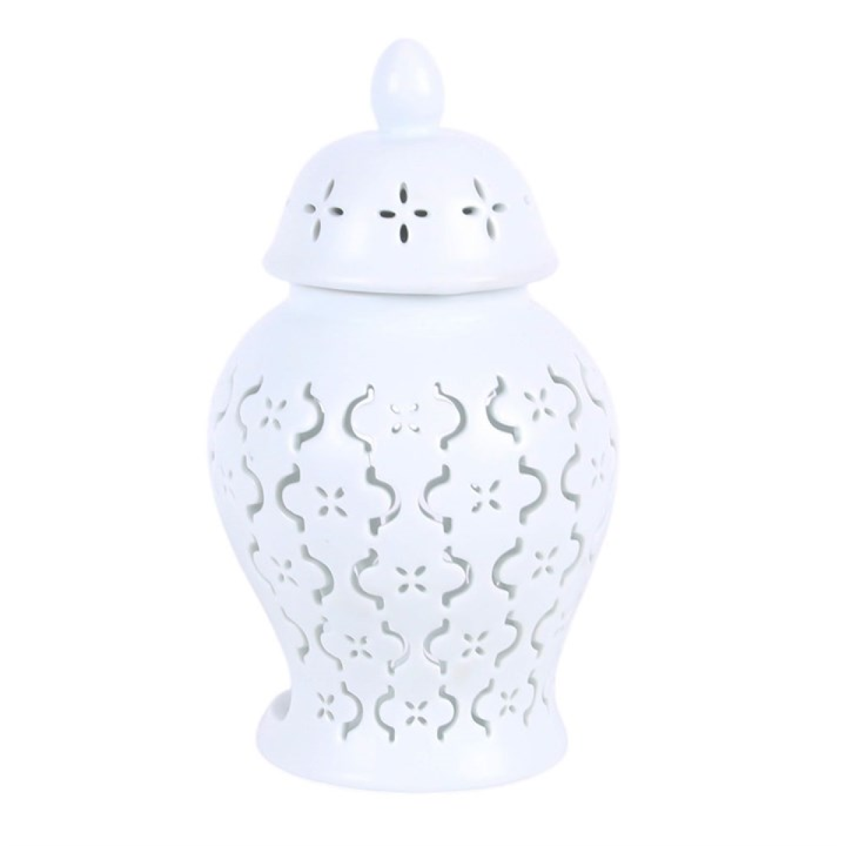 Moroccan Lantern Cut Out Oil Burner and Wax Warmer