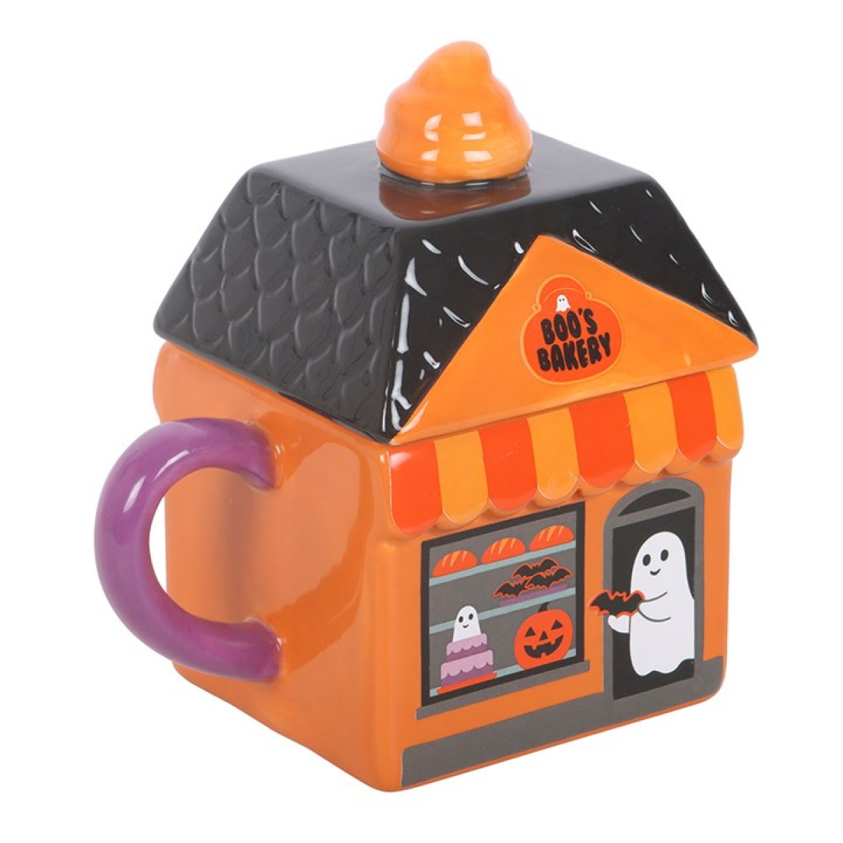 Boo's Bakery Lidded Mug