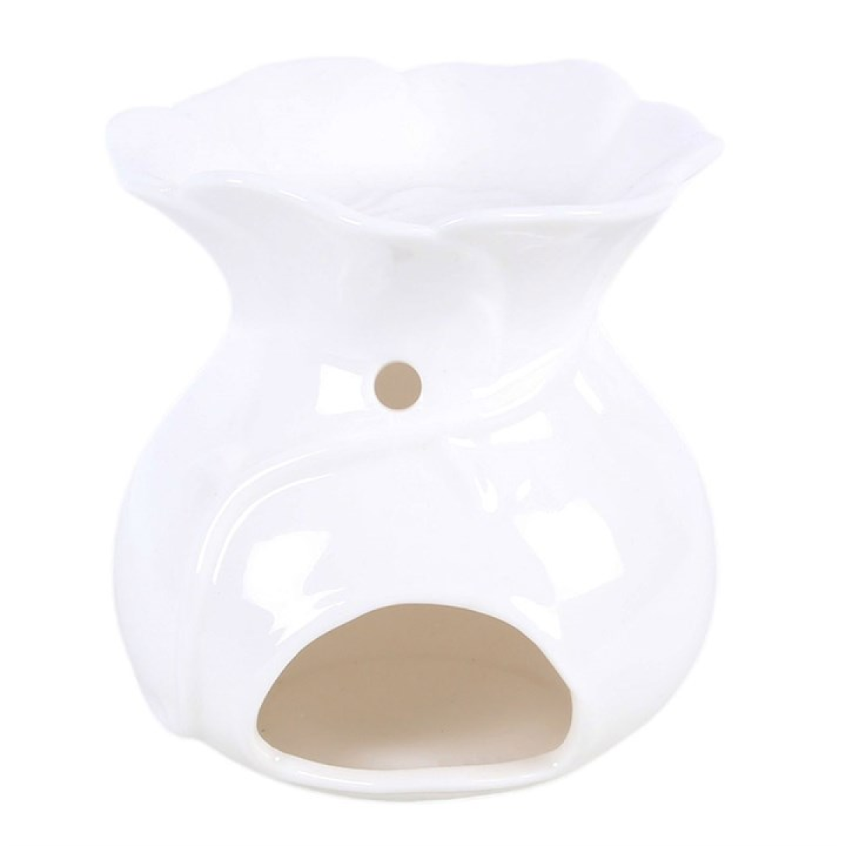 White Rose Oil Burner and Wax Warmer