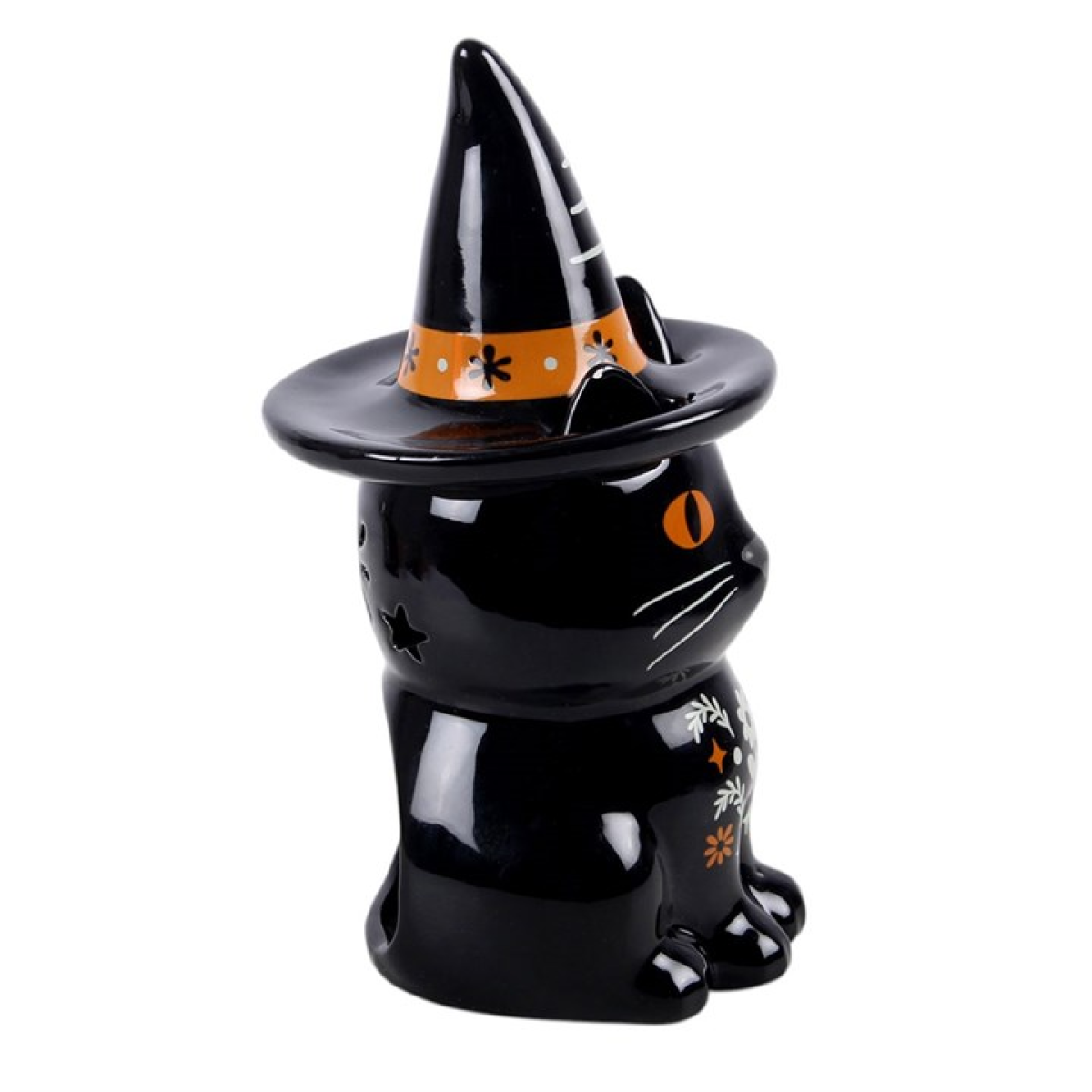 Frightful Folk Black Cat Oil Burner