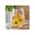 Bee Radiant Print Stemless Glass