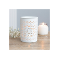 White Matte Cut Out Oil Burner