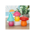 Set of 3 Mushroom Shaped Candles