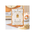 The Wheel of Fortune Vintage Tarot Necklace on Greeting Card
