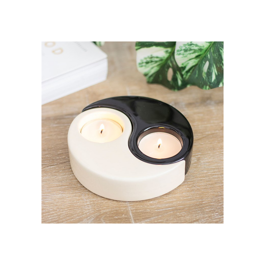 Yin Yang Tealight Candle Holder