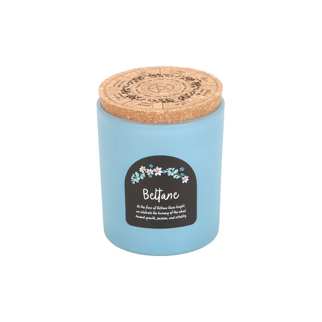 Beltane Orange Blossom Wheel of the Year Candle