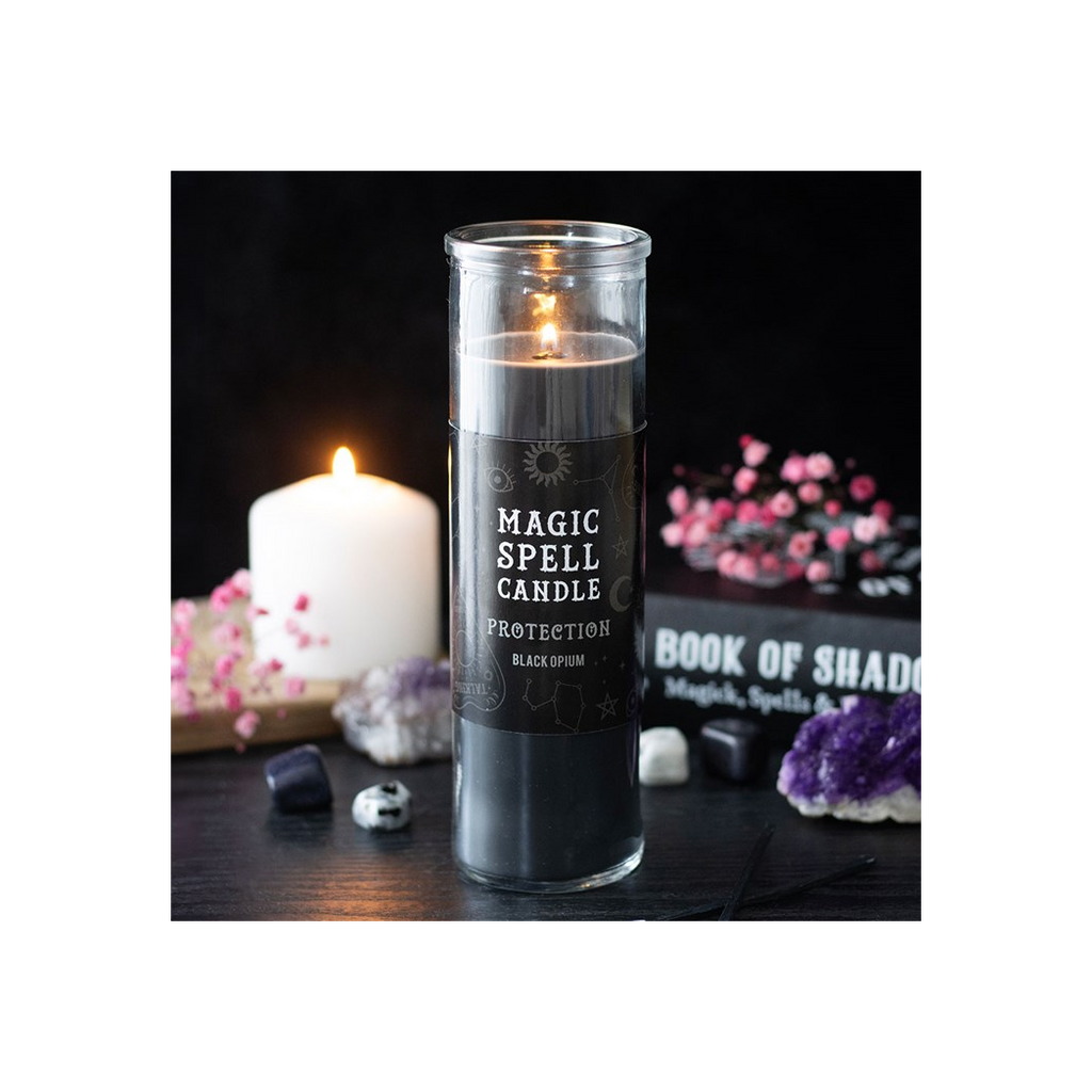 Protection Opium Magic Spell Tube Candle