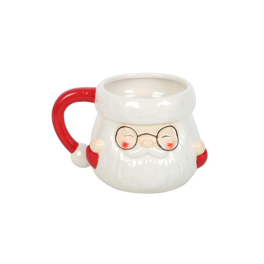 Santa Claus Shaped Mug