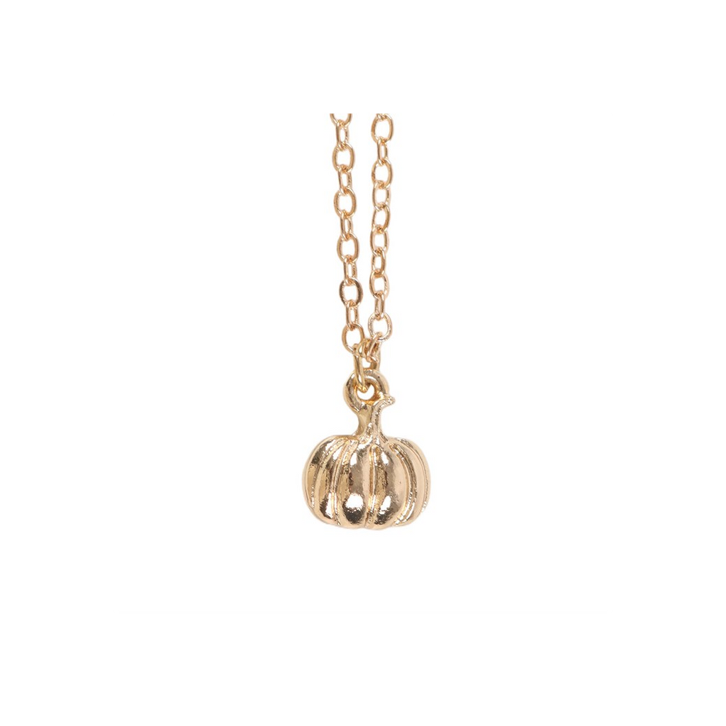 Pumpkin Necklace on Greeting Card
