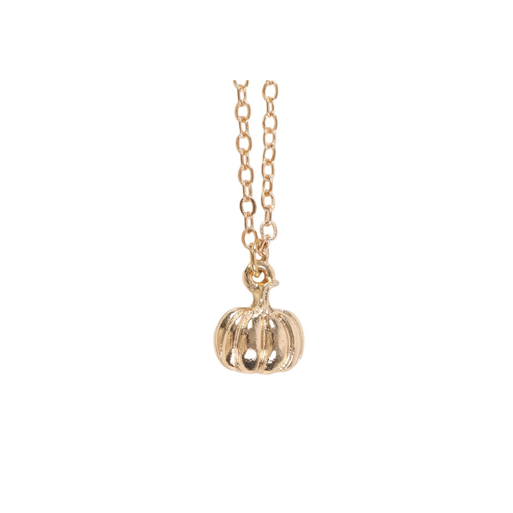 Pumpkin Necklace on Greeting Card