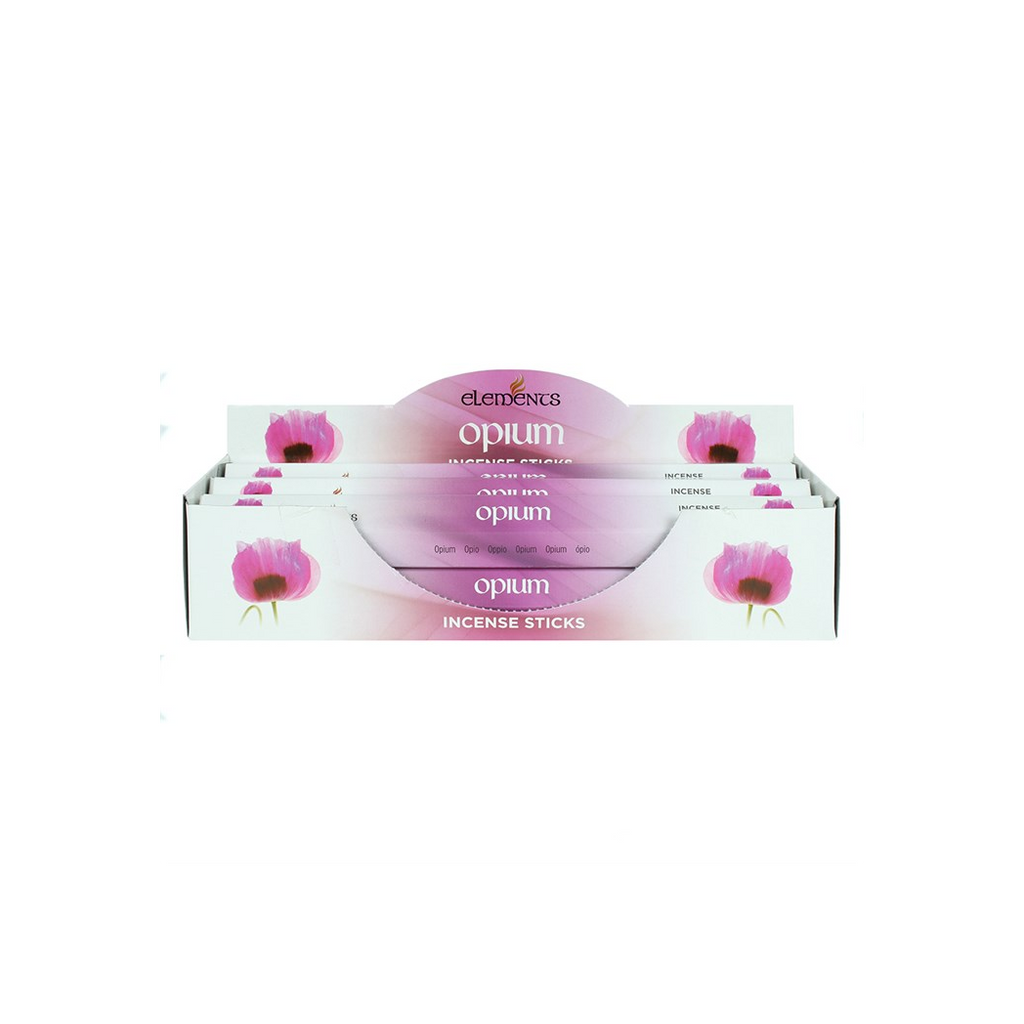 Set of 6 Packets of Elements Opium Incense Sticks