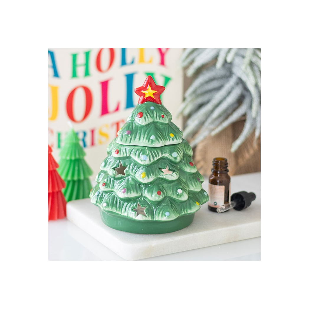 Nostalgic Christmas Tree Oil Burner