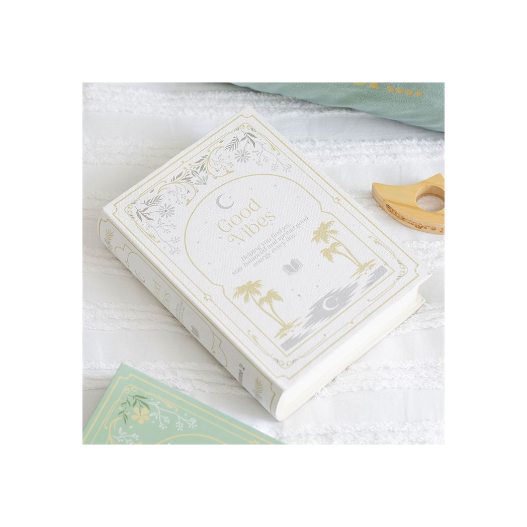 White Book Shaped Storage Box