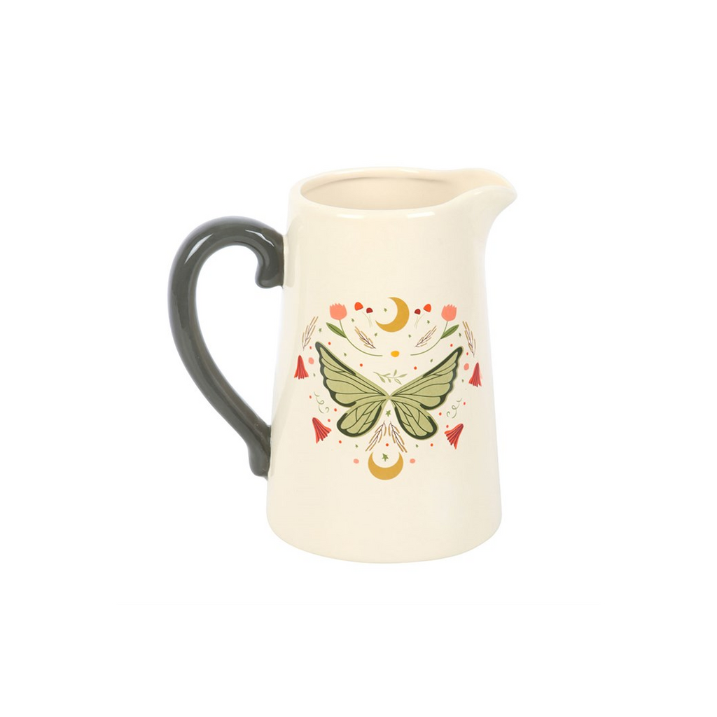 Fairy Wing Ceramic Flower Jug