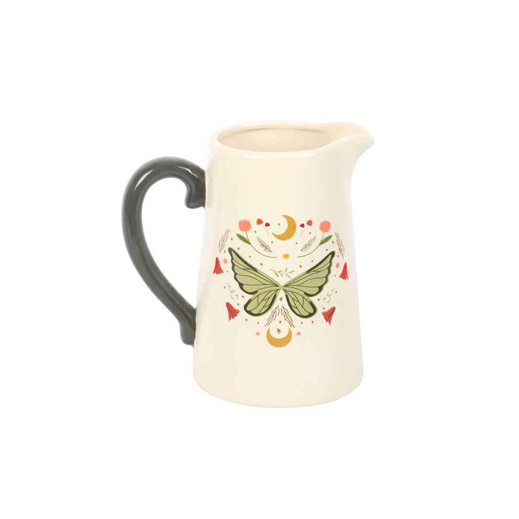 Fairy Wing Ceramic Flower Jug