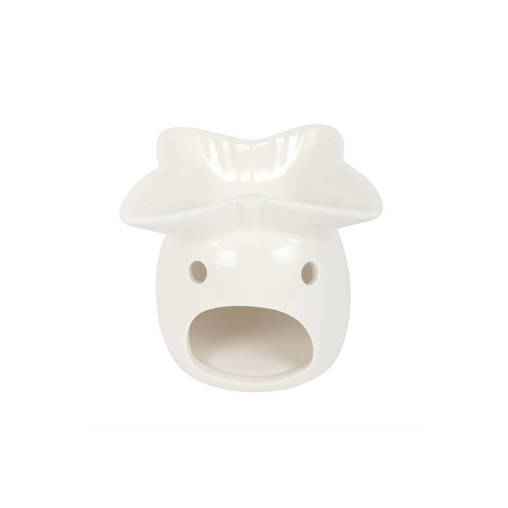 White Butterfly Oil Burner