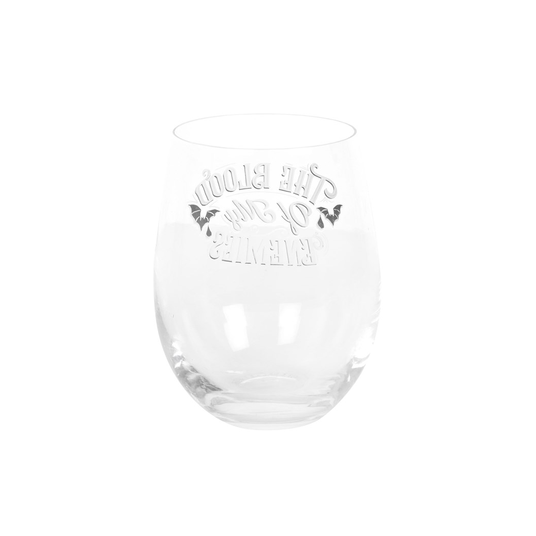 Blood Of My Enemies Stemless Wine Glass
