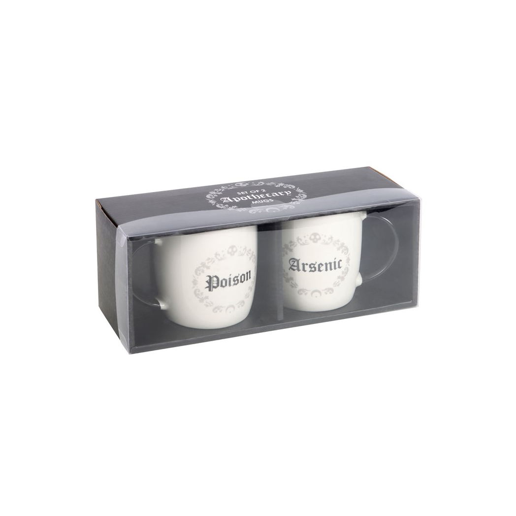 Poison and Arsenic Couples Mug Set