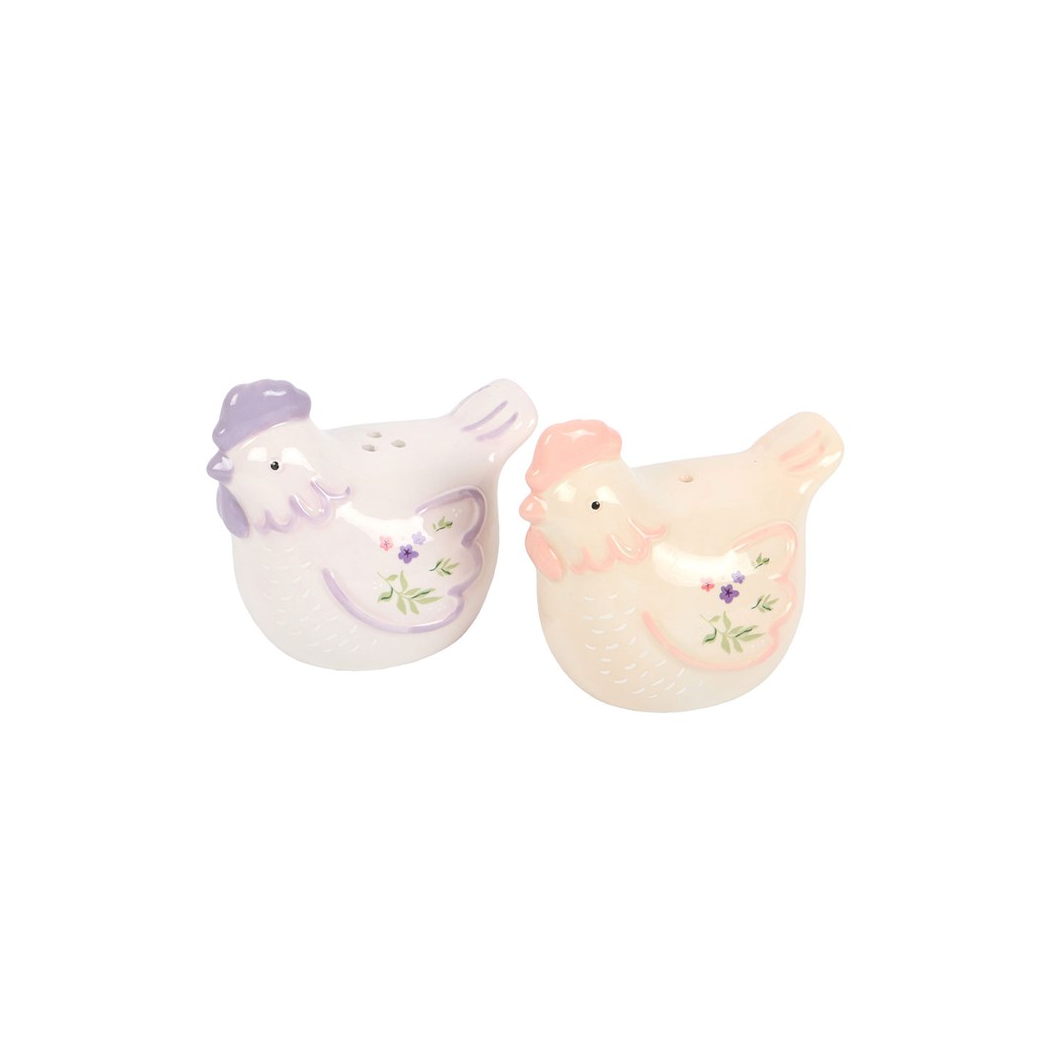Hen Shaped Salt and Pepper Shakers