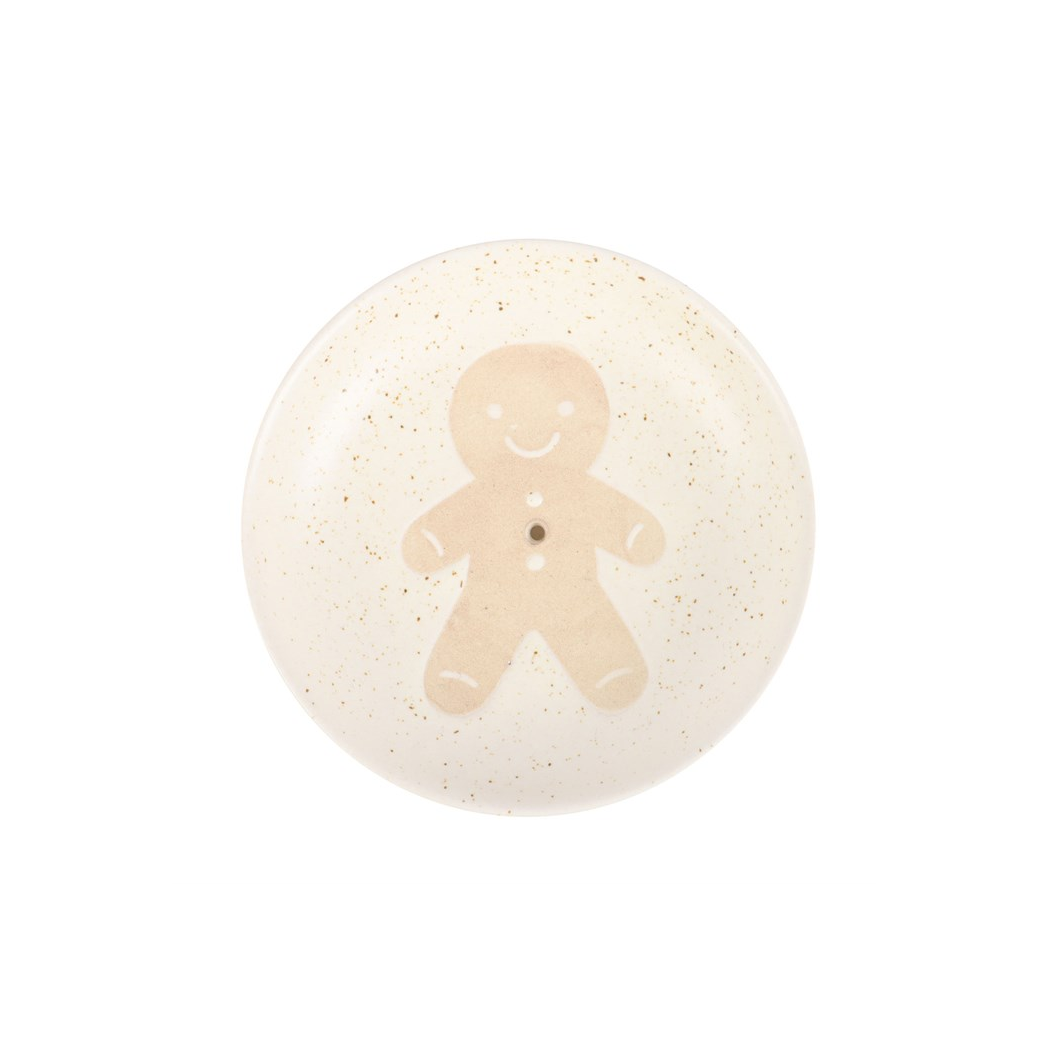 Gingerbread Man Incense Stick Holder