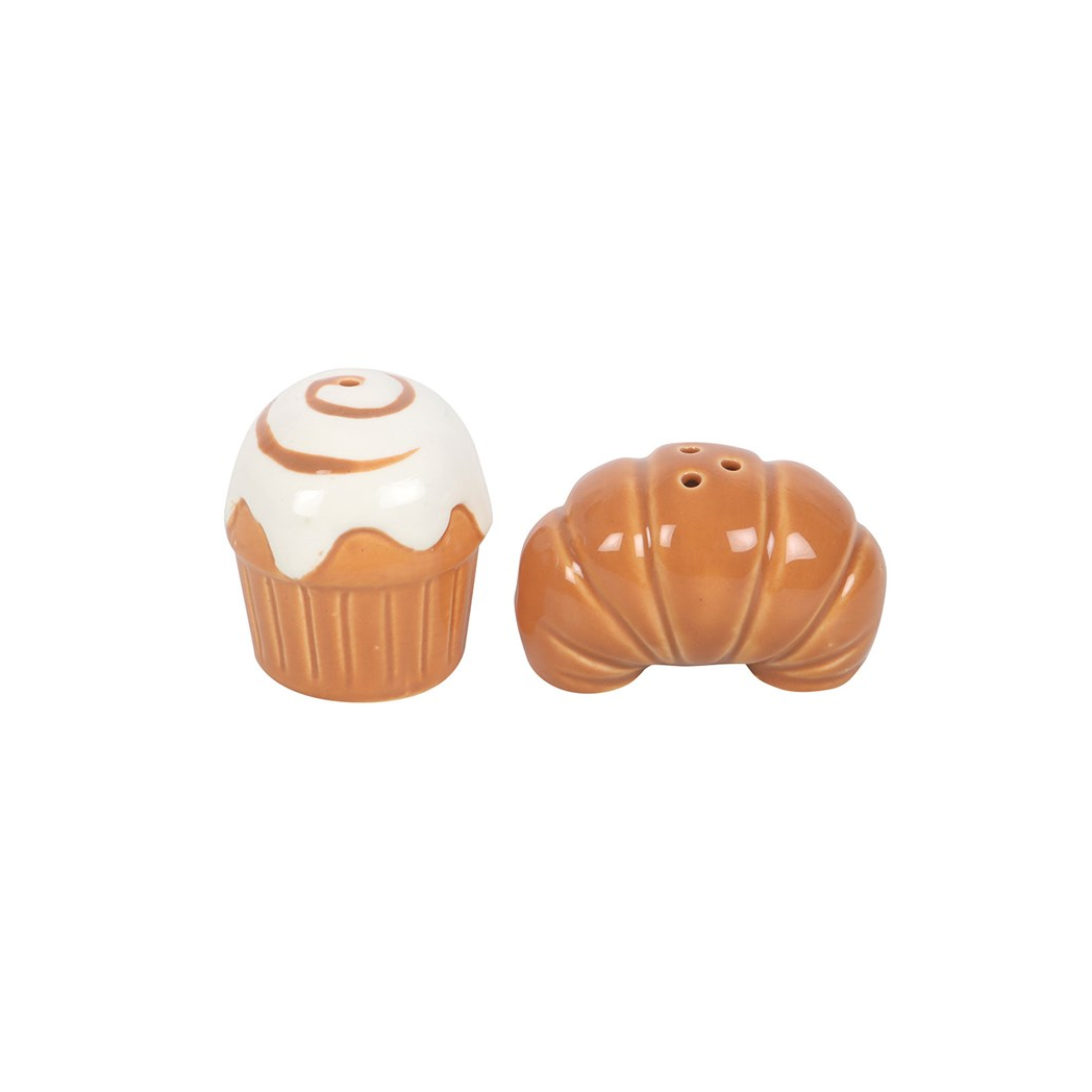 Pastry Shaped Salt and Pepper Shakers