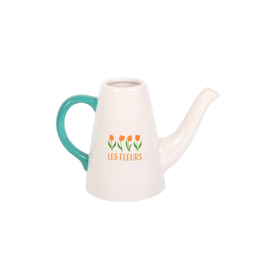Les Fleurs Tulip Ceramic Watering Can