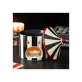 Black Striped Circus Tent Oil Burner