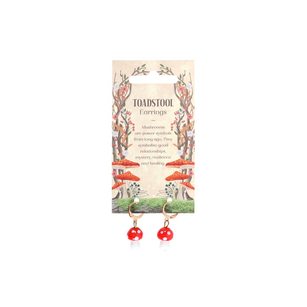 Toadstool Dangle Earrings
