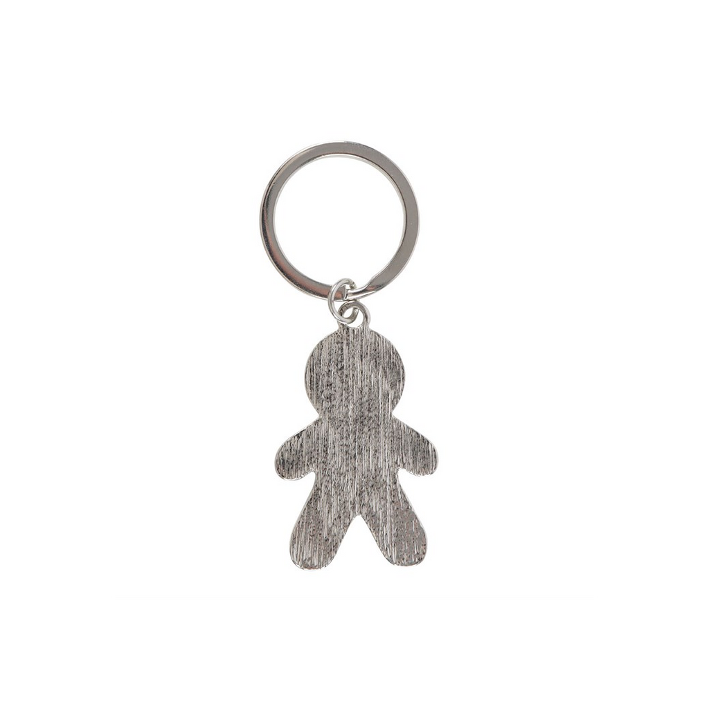 Spooky Gingerbread Man Keyring