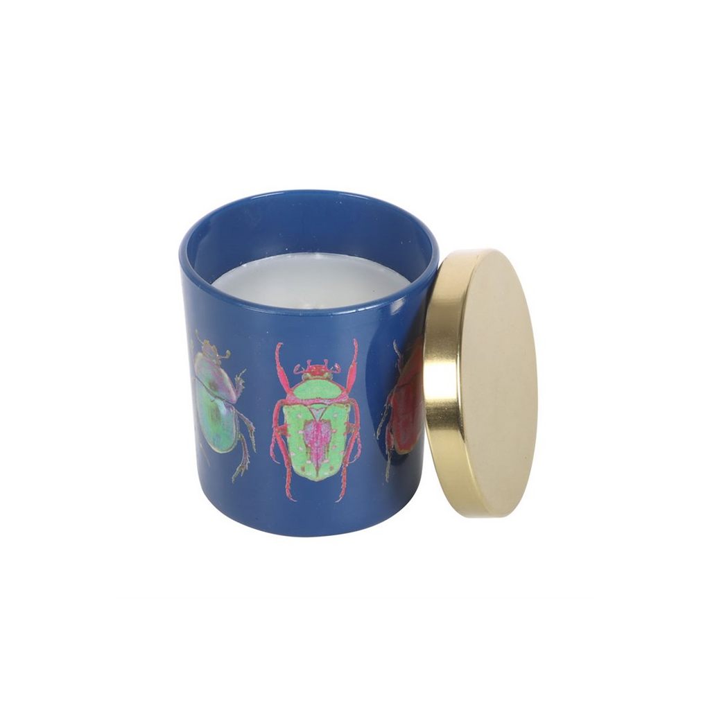 Blue Beetle Candle