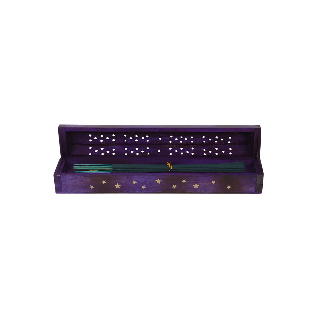 Star Wooden Bergamot Incense Box Set