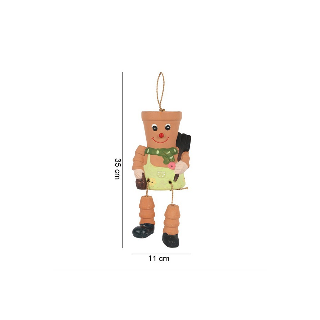 Terracotta Pot Man Planter
