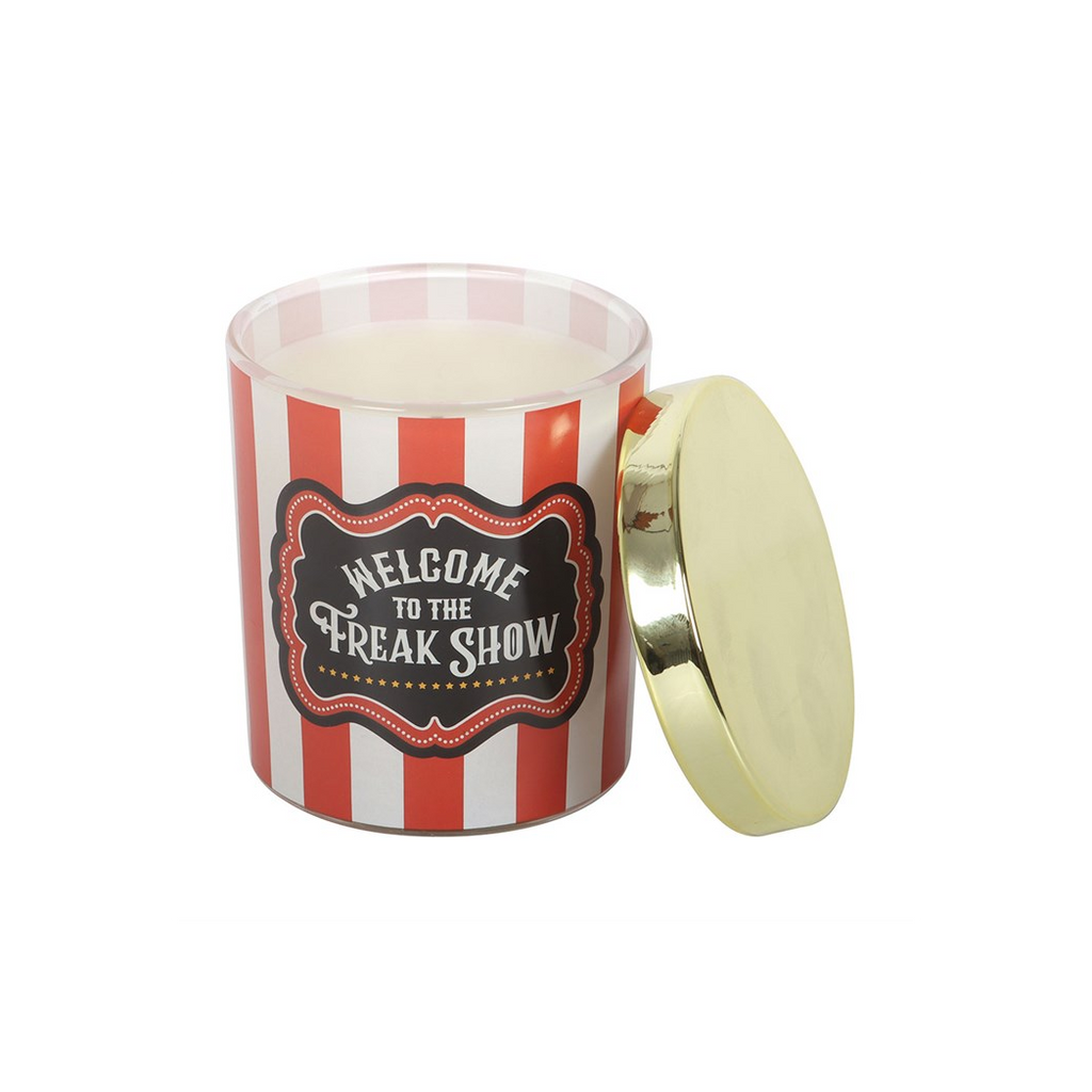 Freak Show Candy Apple Candle