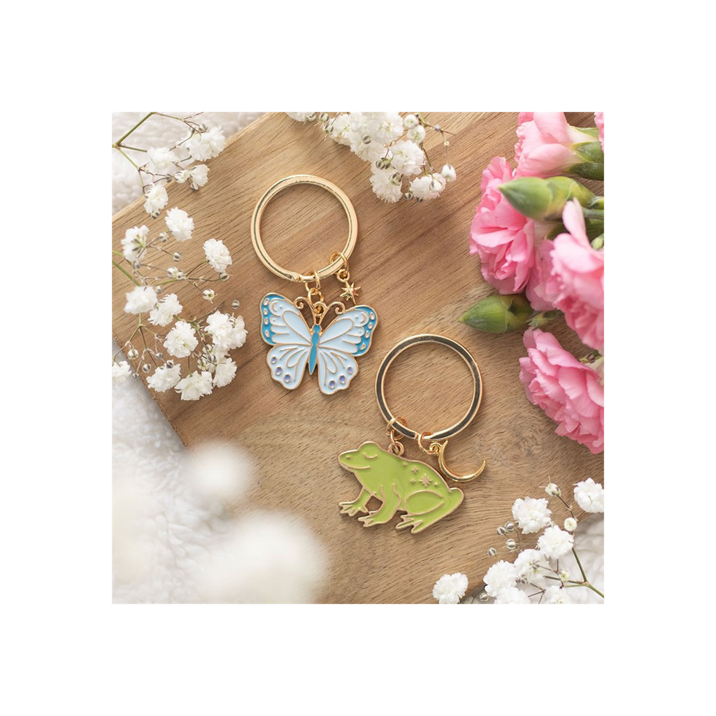 Luna Frog Keyring