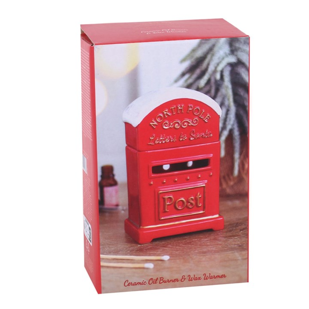 Letters to Santa Christmas Post Box Oil Burner