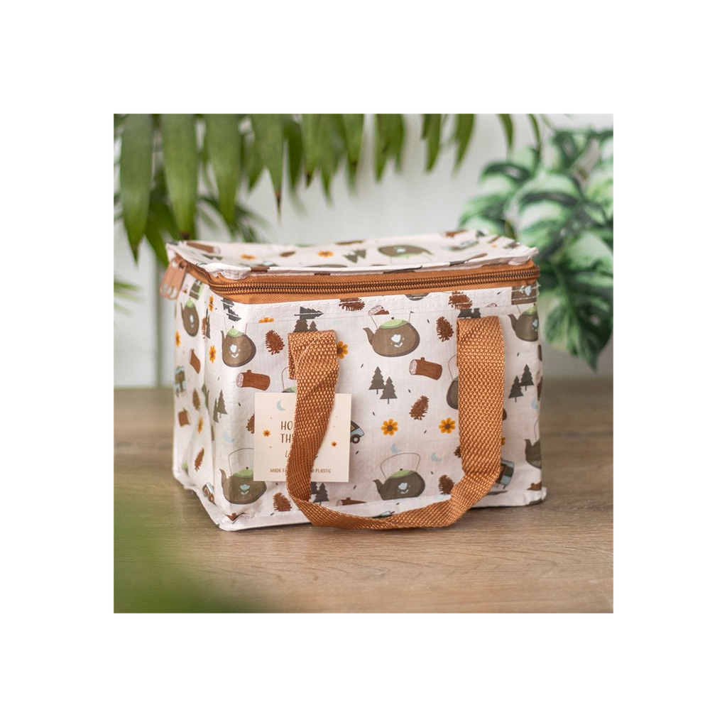 Home on the Road Camping Print Lunch Bag