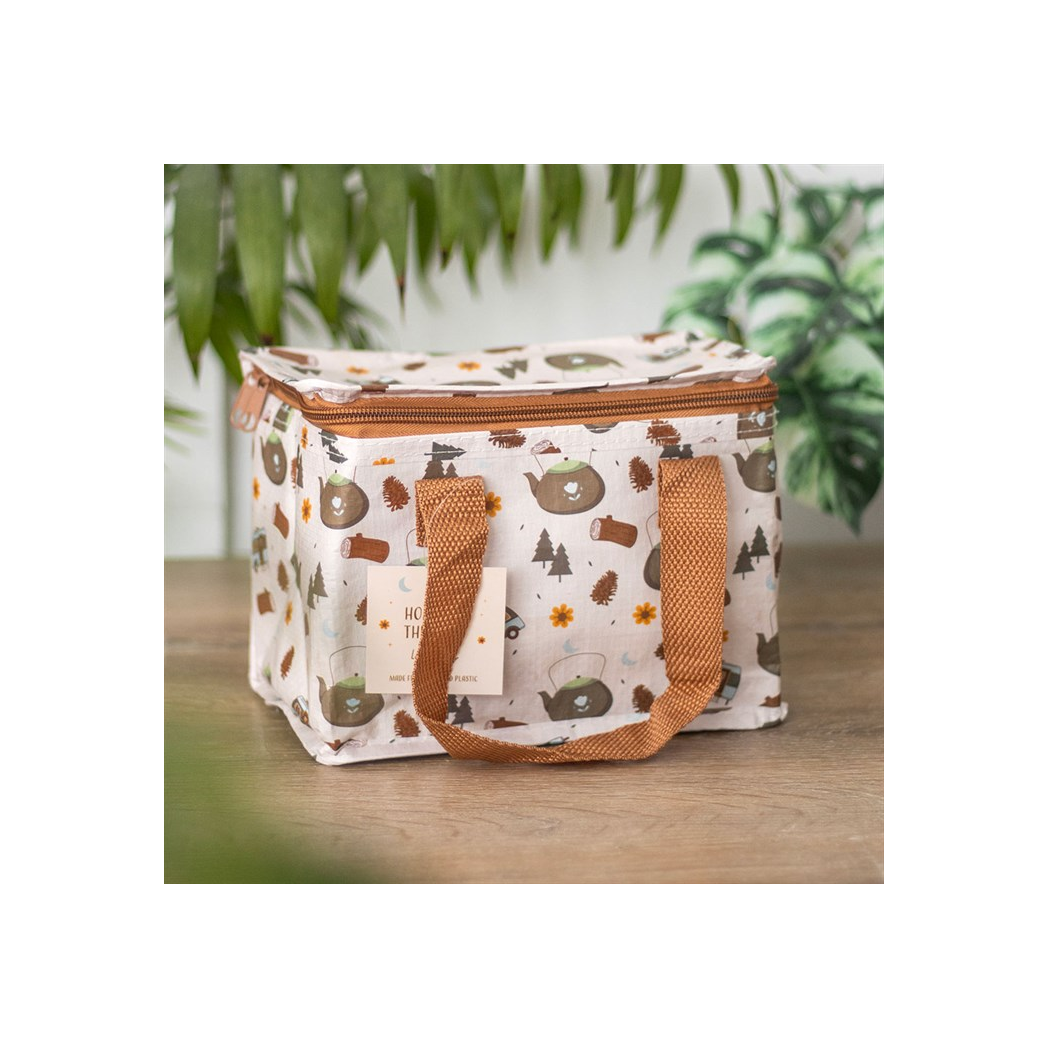 Home on the Road Camping Print Lunch Bag