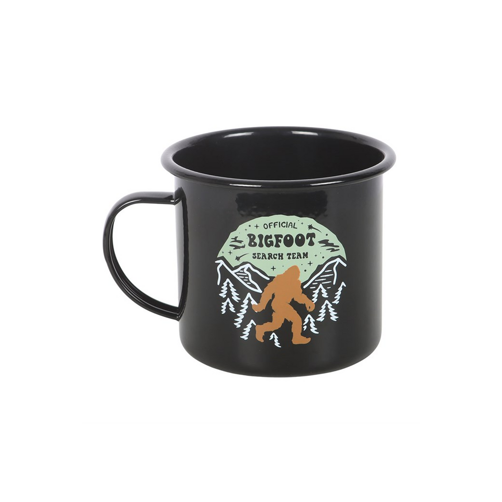 Bigfoot Search Team Enamel Mug