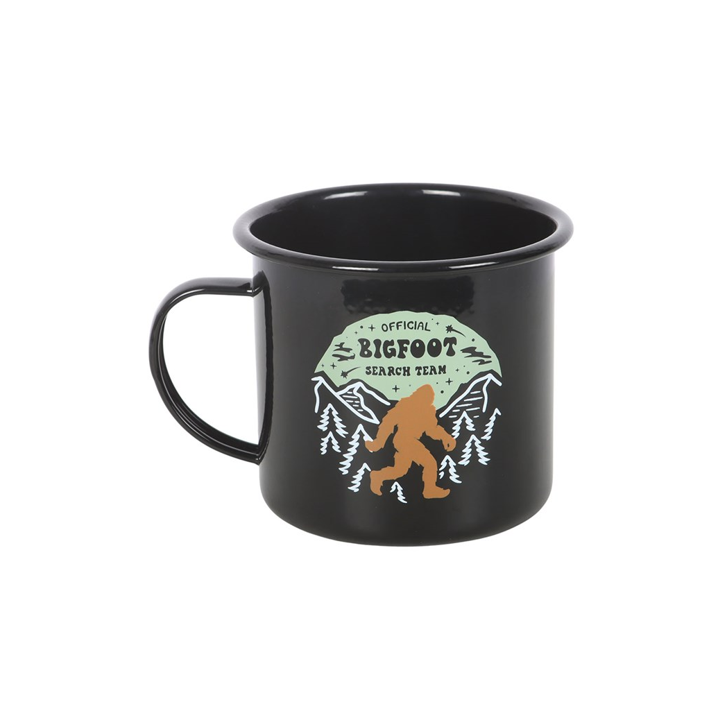 Bigfoot Search Team Enamel Mug