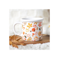 Autumn Leaves and Pumpkins Mug