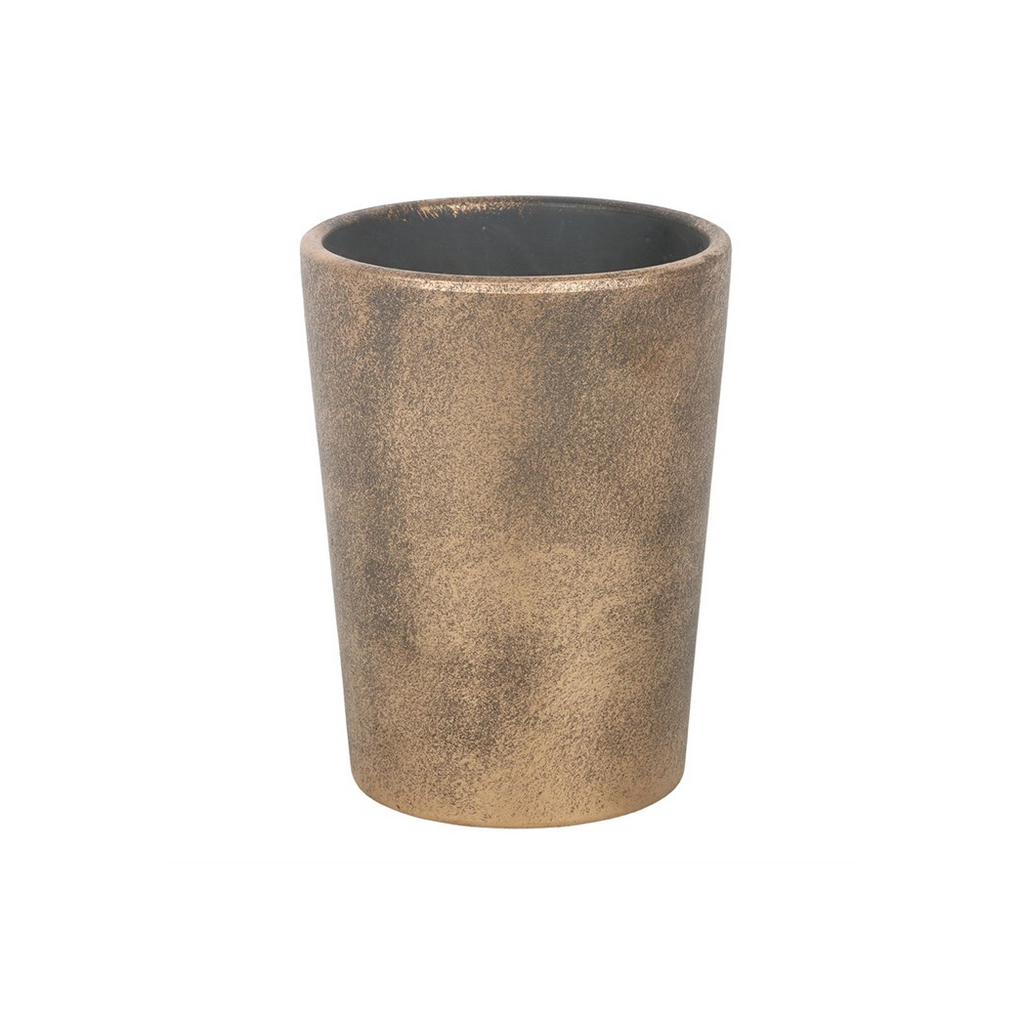 Garden Witch Bronze Effect Terracotta Plant Pot