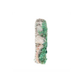 6in Ritual Wand Smudge Stick with White Sage, Abalone and Quartz